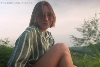 Я была порно русская фигура такой возбужденной на этом свидании / JULIALEXXX